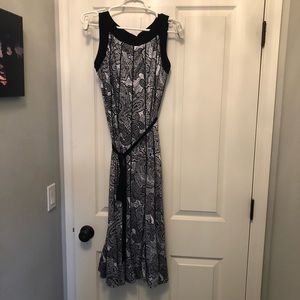 Almost new black and white Perceptions dress